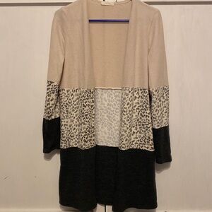 Womens soft long cardigan, Entro brand size medium